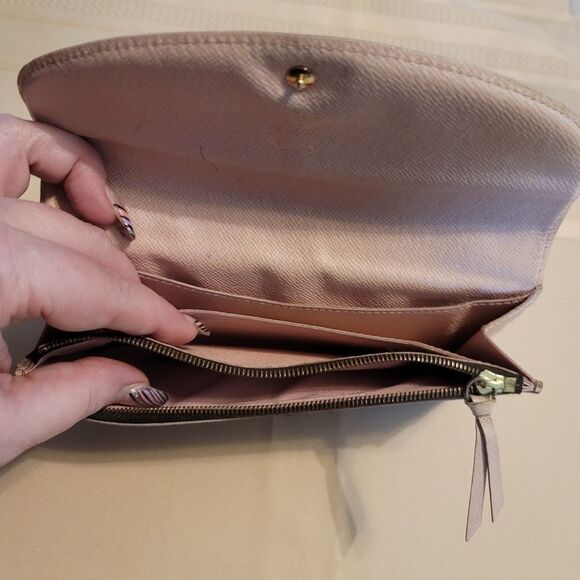 Louis Vuitton Damier Portefeuille Caissa Rose Bifold Wallet Authentic CA4175 - Picture 11 of 12